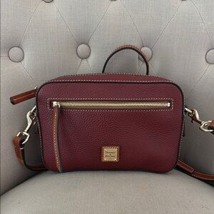 Dooney & Bourke Burgundy Crossbody Bag